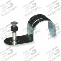 RAMSET Conduit Strap with Plated Pin: 1 in Overall Lg, 0.3 in Head Dia., 0.13 in Shank Dia., 100 PK (MPN 12HSMP034). Key specifications — attr1098018: RAMSET.