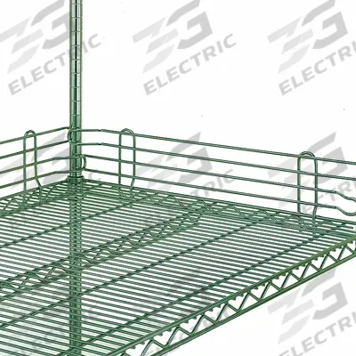 METRO Ledge: 18 in x 1 1/2 in x 4 in - Ledges for Wire Shelving