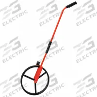 ROLATAPE Measuring Wheel: 100,000 ft Range, Adj Handle Handle, Spoked Single Wheel, Rubber Tread (MPN 32-300RP). Key specifications — attr939182: Aluminum; attr939189: Mechanical Measuring Wheel; attr934748: 32-300RP; attr939173: Batteries Not Required; attr939180: Not Foldable; attr939193: SAE; attr939184: Rubber; attr939185: Telescoping.