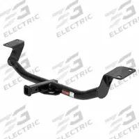 CURT Trailer Hitch: II, 2,500 lb Gross Trailer Wt Capacity, 2,500 lb Gross Vehicle Wt Capacity (MPN 12221). Key specifications — Finish: Powder Coated; Material: Carbon Steel; Vehicle Make: Pontiac; Vehicle Model: Vibe; Drilling Required: No; Brand: CURT.