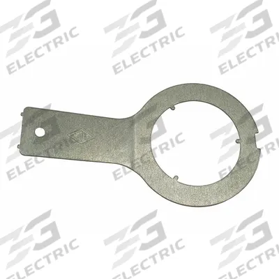 ACORN Foot Button Nozzle and 1/4 Turn Wrench: Galvanized Steel (MPN 2566-101-199) - Hardware & Seals for Wash Fountains