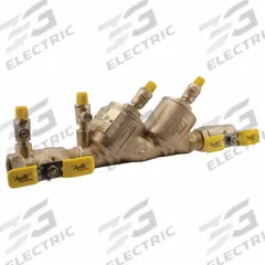 APOLLO Double Check Valve Backflow Assembly: 4A, 1/2 in Pipe Size, FNPT x FNPT, 10.88 in Overall Lg (MPN 4A103A2F). Key specifications — Shut-Off Valve Type: Ball Valve; Connection Type: FNPT x FNPT.