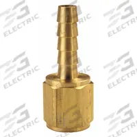 DIXON VALVE & COUPLING Barbed Hose Fitting: For 1/8 in Hose I.D., Hose Barb x NPTF, Male x Female (MPN 1040202C). Key specifications — Fitting Connection Type: Hose Barb x NPTF; Fitting Gender: Male x Female; Nipple Grip Type: Hex; Brand: DIXON VALVE & COUPLING.
