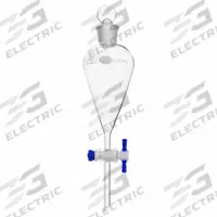 APPROVED VENDOR Funnel: Borosilicate Glass, 500 mL, 27 mm, 12 mm, 60 mm Stem Lg, Colorless (MPN 29048T-500). Key specifications — Product Type: Separatory Funnel; Body Color: Colorless; Brand: APPROVED VENDOR.