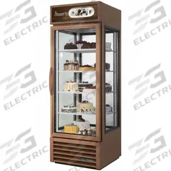 TRUE REFRIGERATION Refrigerated Merchandiser: 78 5/8 in x 27 1/2 in x 30 1/8 in, Copper, Swing (MPN G4SM-23-HC~TSL01). Key specifications — attr1277723: TRUE REFRIGERATION; attr1277683: R-290; attr1277688: Swing; attr1277691: Yes; attr1277694: Copper; attr1280729: G4SM.