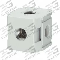 SMC Cross Spacer: 3/8 in NPT, AC-D, Y64-N03-D. Key specifications — attr111689: Y64-N03-D; attr111695: AC-D; attr111692: SMC.