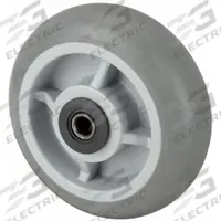 APPROVED VENDOR Caster Wheel: 6 in Wheel Dia., 2 in Wheel Wd, Rubber, 450 lb Load Rating, Gray (MPN 26Y431). Key specifications — Wheel Core Material: Polypropylene; Wheel/Tread Color: Gray; Brand: APPROVED VENDOR.