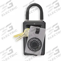 KIDDE Lock Box: Mechanical Combo Lock, 3 Key Capacity, 5 3/4 in Outside Ht, 4 1/2 in Outside Wd (MPN 1012). Key specifications — Finish: Powder Coated; Brand: KIDDE; Color: Titanium; Material: Metal; Lock Style: Mechanical Combination.