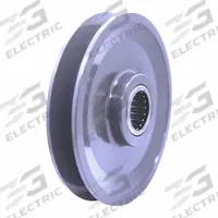 APPROVED VENDOR V-Belt Idler Pulley: 1 in Bore Dia, 4.96 in Outside Dia, Needle Roller, Cast Iron (MPN NBK52). Key specifications — Bearing Type: Needle Roller; Brand: APPROVED VENDOR.