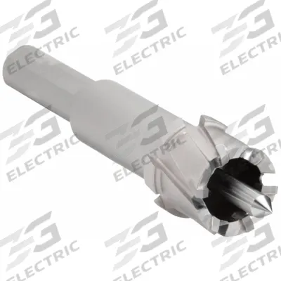 MILWAUKEE Annular Cutter: 9/16 in Cutter Dia, 1/2 in Max Cutting Dp, Pilot Pin Included - One-Piece Alternate-Tooth Carbide-Tipped Annular Cutters