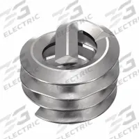 HELI-COIL Helical Insert: Tangless Tang Style, Screw-Locking, #6-32 Thread Size, Plain, 100 PK (MPN AT3585-06C138). Key specifications — Material Grade/Class: 18-8; Thread Direction: Right Hand; STI Tap Size: #6-32; Compatible Material: Metal; System of Measurement: Inch; Brand: HELI-COIL; Tensile Strength: 200,000 to 250,000 psi; Thread Type: Coarse.