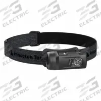 PRINCETON TEC Headlamp: 450 lm Max. Brightness, 100 hr Max Run Time, 60 m Max Beam, 2 Light Outputs (MPN SNSOLO23-BK/DK). Key specifications — Brand: PRINCETON TEC; Battery: 3 AAA.