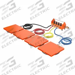 AEROGO Air Caster Rigging System: 20,000 lb Load Capacity, 4 Hoses, 4 Load Modules (MPN D1038107). Key specifications — Brand: AEROGO; Includes: (4) IC 3/4 in x 20 ft Hoses.