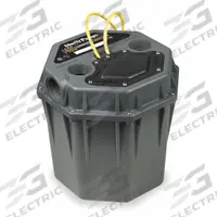 LIBERTY PUMPS Sink Drain Pump System: 5.5 gal, 1/2 hp, 208/230V AC, 46 gpm Flow Rate @ 10' of Head (MPN 405HV). Key specifications — Brand: LIBERTY PUMPS; Rated Voltage: 208/230V AC; Discharge Location: Top; Switch: Piggyback Tether Float.