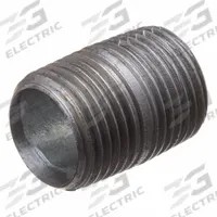 Pipe Nipple: 1/2 in Nominal Pipe Size, 1 1/8 in Lg, Schedule 40, Galvanized Steel, Fully Threaded (MPN 793F37). Key specifications — Manufacture Location: Globally Sourced; Brand: APPROVED VENDOR; Maximum Operating Pressure: 125 psi @ 72°F; Connection Type: Male BSPT x Male BSPT; Pipe Material: Galvanized Steel.