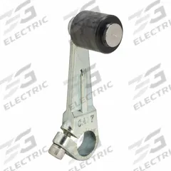 TELEMECANIQUE SENSORS Limit Switch Lever Arm: Roller Lever, Fixed, 2 in Arm/Operator Lg - Max (MPN 9007CA13). Key specifications — Brand: TELEMECANIQUE SENSORS; Compatible with Series: 9007C; Roller Position: Outside Offset; Actuator Style: Rotary Lever Roller.