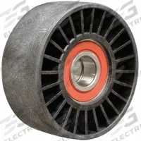 DAYCO Idler Pulley: Idler Pulley, 89104, Serpentine, Flat, Flangeless Flange, Heavy Duty, Polymer. Key specifications — Pulley Material: Polymer; Brand: DAYCO; Performance Rating: Heavy Duty; Manufacturer Part Number: 89104.