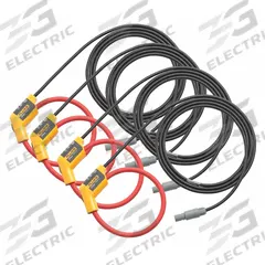 FLUKE Flexible Current Probe: CAT III 1000V/CAT IV 600V, Binder, 12 in Jaw Opening, AC Current, Flex (MPN I17XX-FLEX154P/WWG). Key specifications — Connector Type: Binder; Safety Rating: CAT III 1000V; Brand: FLUKE.