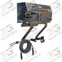 MI-T-M Electric Pressure Washer: Wall Mount, 230 V – Three-Phase, 3,000 psi, 3.9 gpm, 8 hp (MPN GC-3004-0MEW3). Key specifications — Burner Fuel: Electric; Pump Drive: Direct; Brand: MI-T-M; Water Intake: Hot Water Intake.