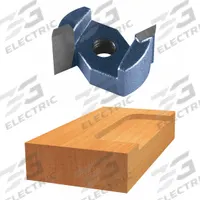 BOSCH Straight Cut Profile Router Bit: Fractional Inch, Carbide Tipped, 3/4 in Cutter Dia., 2 Flutes (MPN 85634B). Key specifications — attr325197: BOSCH.
