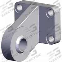 SMC Mounting Bracket: Clevis/Pivot Bracket, Fits 63 mm Bore Dia, 67 mm Overall Lg, ES5063. Key specifications — attr947461: ES5063; attr991689: Mounting Bracket; attr947484: SMC.