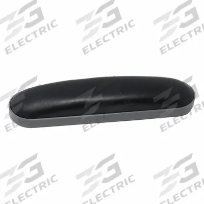 INVACARE Upholstered Armrest Pad: Invacare, Vinyl, 9 in Overall Lg - Armrest Pads for Wheelchairs