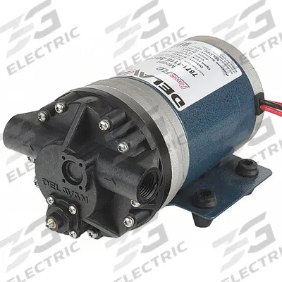 DELAVAN AG PUMPS Diaphragm Pump: Electric, 7871-111E-SB-HS, Polypropylene, Santoprene - Bypass Electric Sprayer Pumps