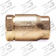APOLLO Check Valve: Ball, Inline Valve Body, Bronze, 2 in Pipe Size, Press x Press, 406°F, Bronze (MPN 6110801PR). Key specifications — Ball Material: RPTFE; Brand: APOLLO.