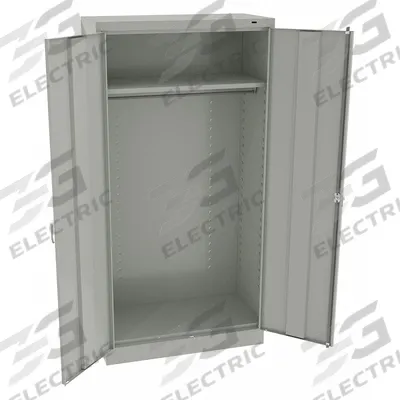 TENNSCO Storage Cabinet: 36 in x 18 in x 72 in, 1 Adj Shelf, Swing Handle & Keyed - Commercial Wardrobe Cabinets