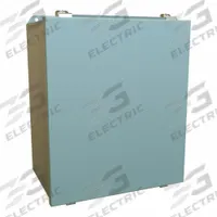 HAMMOND Enclosure: Steel, 14 in x 12 in x 8 in, NEMA 12/13/3R/4, Solid Cover, Clamp On (MPN HJ14128LP). Key specifications — Closure Method: Screws; Brand: HAMMOND; Knockouts: Not Included.
