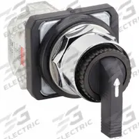 DAYTON Selector Switch: 30 mm Panel Mounting Size, 3 Positions, Extended Lever, 1NO/1NC, Metallic (MPN 30G312). Key specifications — AC Contact Rating: 10 A @ 600 V; Action: Momentary/Maintained/Momentary; Cam: C; DC Contact Rating: 0.1 A @ 600 V; Hazardous Location Specification: Not Rated; Operator Head Material: Plastic; Operator Head Type: Long-Handled Knob; Operator Illumination: Non-Illuminated.