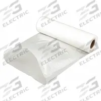 ALLEGRO Lay Flat Duct: 14 in Dia, 500 ft Lg, For Use With Blowers up to 14 in, Clear, Polyethylene (MPN 9500-500). Key specifications — Material: Polyethylene; Color: Clear; For Use With: Blowers up to 14 in; Conductive Material Construction: No; Brand: ALLEGRO.