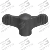 KIPP Hand Knob: Wing, Plastic w/ Steel Thread, 1/4"-20 Thread, 10 mm Thread Lg, 50 mm Dia (MPN K0274.1A2). Key specifications — Brand: KIPP.