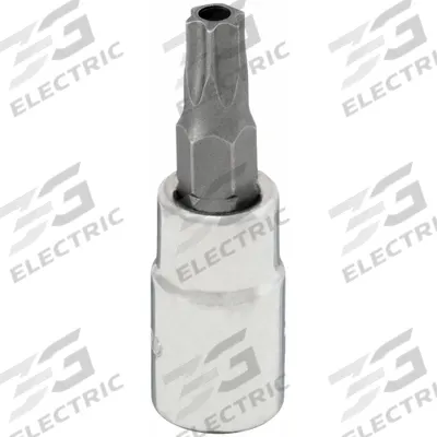 WESTWARD Socket Bit: 1/4 in Drive Size, Security Torx Tip, T30 Tip Size, 1 7/8 in Overall Lg - Security Torx Bit Sockets