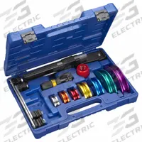YELLOW JACKET Alloy Ratchet Hand Bender Kit: 11 Total Pcs, Miscellaneous Tools, Tool Case (MPN 63331). Key specifications — attr654693: None; attr647963: (7) Bending Mandrels; attr549017: None; attr549018: None; attr549019: (1) Pipe Cutter; attr549020: (1) Pipe Reamer; attr549021: None; attr539000: YELLOW JACKET.