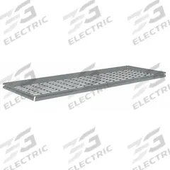 TENNSCO Shelf: 60 in x 24 in, 750 lb Load Capacity, Steel, 5 ga Decking, Gray, Shelf (MPN ZBES-6024W). Key specifications — Decking Material: Steel; Includes: (4) Beams; Decking Finish: Zinc Plated; Shelf Configuration: Single Straight; Color: Gray; Frame Material: Steel; Brand: TENNSCO; Frame Finish: Zinc Plated.