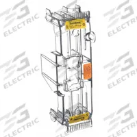 BUSSMANN Fuse Block Cover: For J Fuse Class or Type, 600 V AC, Non-Indicating, 61 A – 100 A (MPN CVR-J-60100-M). Key specifications — Compatible Fuse Series: JM; Manufacturer Part Number: CVR-J-60100-M; Brand: BUSSMANN.