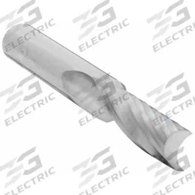 ONSRUD Solid Router Bit: Spiral O-Flute Upcut, 3/8" Cut Dia - Spiral O-Flute Router Bits for Plastics