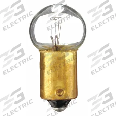 APPROVED VENDOR Incandescent Bulb: Incandescent, Miniature Bayonet (BA9s), (G) Globe, G4-1/2 - BA9s Single-Contact Miniature Bayonet Base Lamps