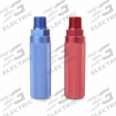 VELVAC Extension Handles: Aluminum/Steel, Blue/Red - Pipe, Hose, Tube and Fittings