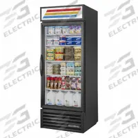TRUE REFRIGERATION Refrigerated Merchandiser: 78 5/8 in x 30 in x 29 7/8 in, Black, Swing, 5 Shelves (MPN GDM-26-HC~TSL01). Key specifications — attr1277723: TRUE REFRIGERATION; attr1277683: R-290; attr1277688: Swing; attr1277691: Yes; attr1277694: Black; attr1280729: GDM.