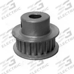 DAYTON Timing Pulley: Curvilinear, Fixed, For HTD Timing Belt Section, For 6 mm Belt Wd, 44 Teeth (MPN 44-3M06M6FA6). Key specifications — Brand: DAYTON; Finish: Clear Anodized; For Belt Series: Powerhouse®.
