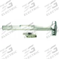 VON DUPRIN Exit Device: Mortise, 3 ft Max Door Wd, Aluminum (MPN 9975EO-F 3 US28). Key specifications — Product Type: Exit Device; Brand: VON DUPRIN; Exit Device Type: Mortise; Exit Bar Style: Touchbar; ADA Compliant: Yes.