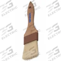 CARLISLE Basting Brush: Boar Bristle, 2 in Bristle Wd, 8 1/4 in Overall Lg, Flat, Plastic Handle (MPN 4037400). Key specifications — Handle Color: Brown; Handle Material: Plastic; Brand: CARLISLE.