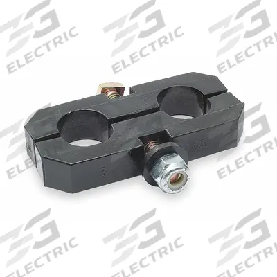 TRAMEC SLOAN Support Clamp: Support Clamp, Rubber/Steel, Hex Bolt - Air Brake Hose Holder & Cable Separators
