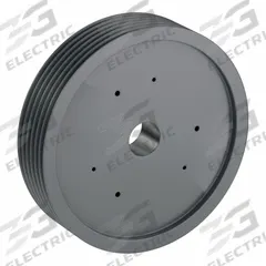 APPROVED VENDOR V-Belt Pulley: C270, 6 Groove, 27.4 in OD, Bushed Bore, J, For C/CX Belt Section (MPN 6C270J). Key specifications — attr1318293: C270; attr1318301: 27 in (C); attr1318291: C or CX.