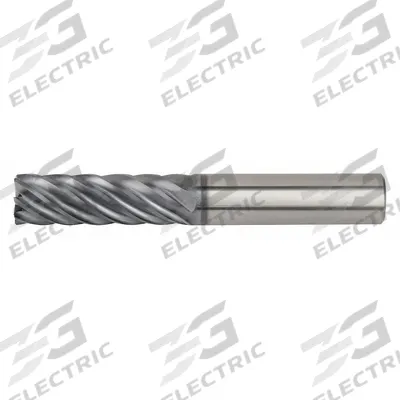 WIDIA HANITA Corner Chamfer End Mill: Carbide, AlTiN Coated, 7 Flute, 12 mm Mill Dia - Fast-Cutting Carbide Corner-Chamfer End Mills for Stainless Steel & Super Alloys