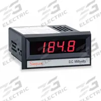 SIMPSON ELECTRIC Digital Panel Meter: 1,999 Display Span - Max, 120 V AC, 0 V DC – 200 V DC, 24503. Key specifications — Manufacturer Part Number: 24503; Accuracy: +/-1.0% of input + 5 Count; Digital Display Screen Color: Red; Digital Display Screen Type: LED; Includes: Instructions; Product Type: Digital Panel Meter; Series: 2800; Terminal Connection Type: Screw Clamp.