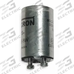 HUBBELL WIRING DEVICE-KELLEMS Fluorescent Lamp Starter: 8 W Max. Bulb Watts, 2 Pins, FS-5 (MPN FS5). Key specifications — attr237416: FS-5; attr239852: HUBBELL WIRING DEVICE-KELLEMS.