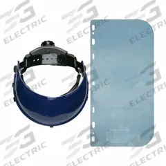 MCR SAFETY Face Shield: Uncoated, Clear, Polycarbonate Visor Material (MPN 103540). Key specifications — Visor Color: Clear; Compatible with Series: Universal Fit.